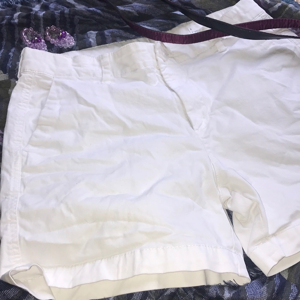 White shorts
